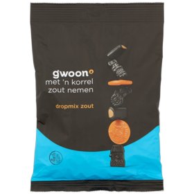 Gwoon Dropmix Zout Lakritz salzig 400g