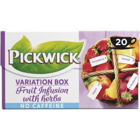 Pickwick Fruit Infusion Grüner Tee mit 4 Sorten...