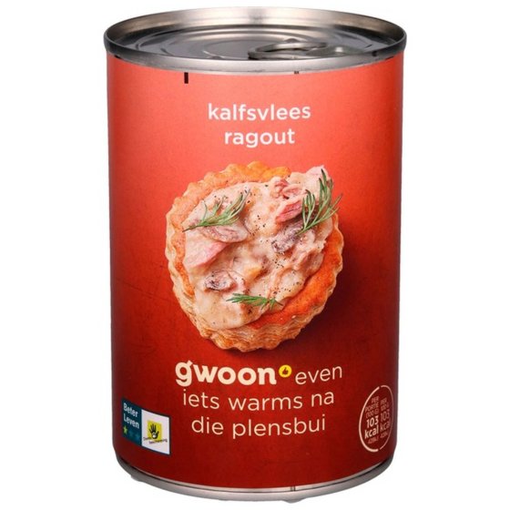 Gwoon Kalbsfleisch Ragout 400g