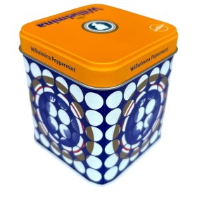 Wilhelmina Pepermunt Pfefferminze Dose Kreise 100g