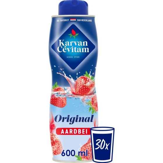 Karvan Cevitam Aardbei Erdbeere 600ml