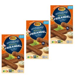 3 x Mora Oven & Aifryer Shoarma Frikandel 4 x 70g
