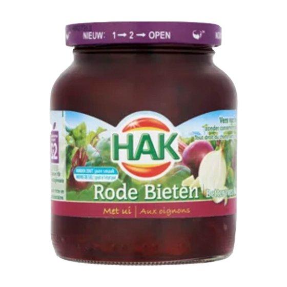Hak Rode Bieten mit Zwiebel 355g