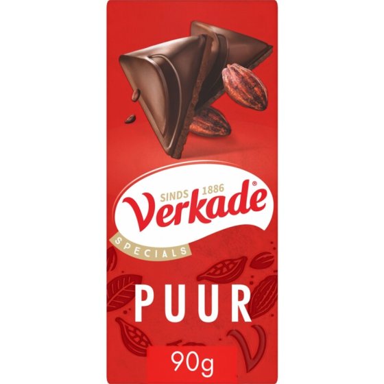 Verkade Specials Schokolade Puur 90g