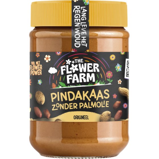 Flower Farm Pindakaas ohne Palmöl 350g