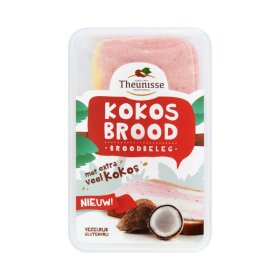 Theunisse Kokosbrood Kokosnussscheiben Brotbelag 275g