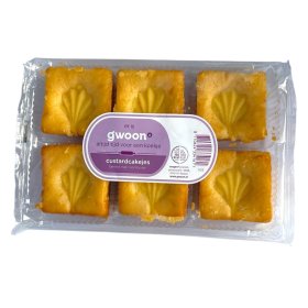 Gwoon Roomboter Custerdcakjes 240g