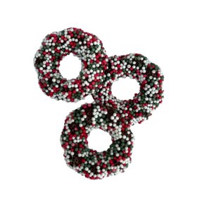 Baronie Gefüllte Kerstkransen Puur Rot-Weiß-Grün 200g