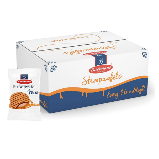 Daelmans Mini Stroopwafel einzeln Verpackt 200 Stk. 1600g