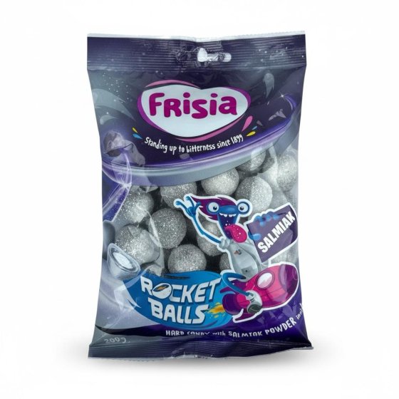 Rocket Balls Salmiak Kugeln 200g