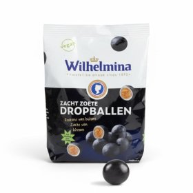 Fortuin Wilhelmina zacht zoete Dropballen 1Kg