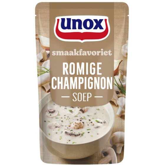 Unox Romige Champignonsoep 570ml