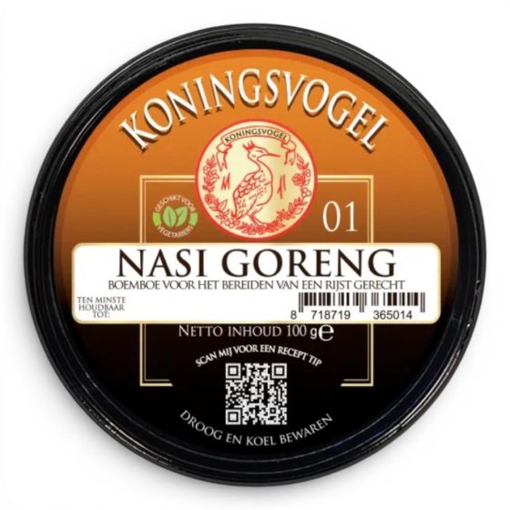 Koningsvogel Boemboe Nasi Goreng Nr. 1 100g