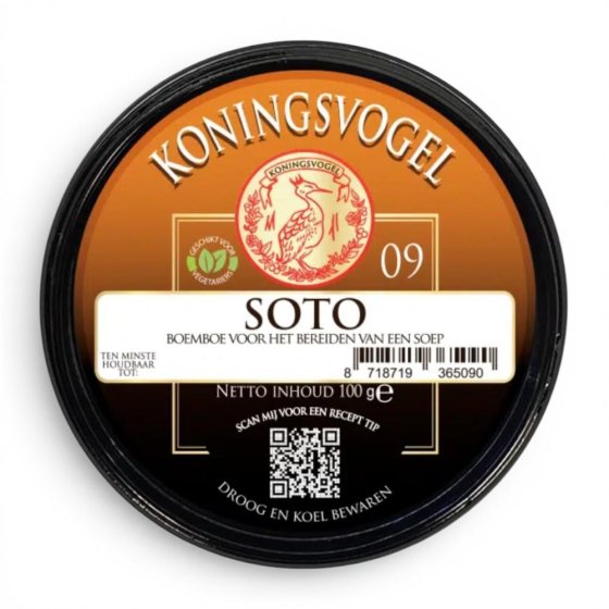 Koningsvogel Boemboe Soto 100g