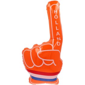Aufblasbare Fan-Hand "HOLLAND"