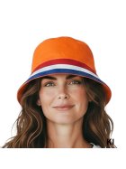Sonnenhut Oranje-Fan mit Rot-Weiß-Blau