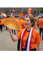 Oranje Handfächer