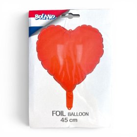 Folienballon Herz Orange 45cm