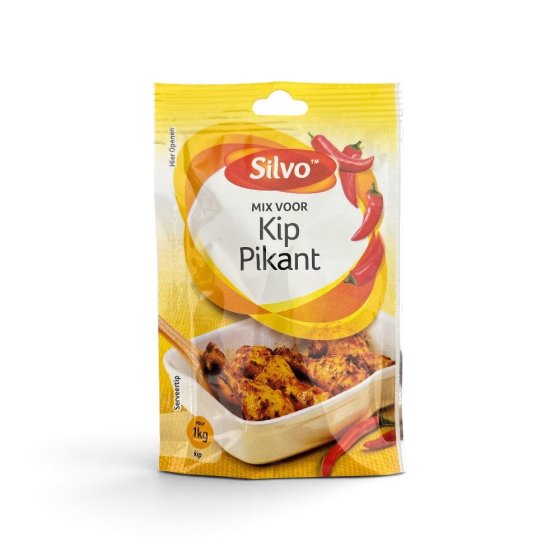 Silvo Mix Kip Pikant 25g