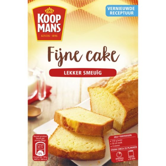 Koopmans Fijne Cake Backmischung 400g