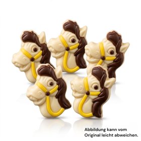 Gwoon Paardjes weiße Schokolade 150g