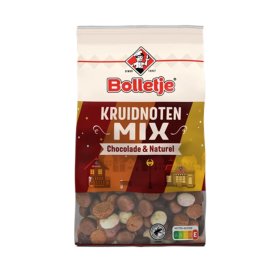 Bolletje Kruidnoten Mix Chocolade & Naturel 250g