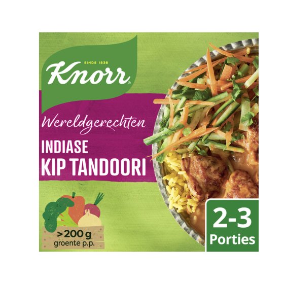 Knorr Indiase Kip Tandoori 248g