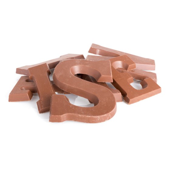 Verkade Buchstabe H Vollmilchschokolade 135g
